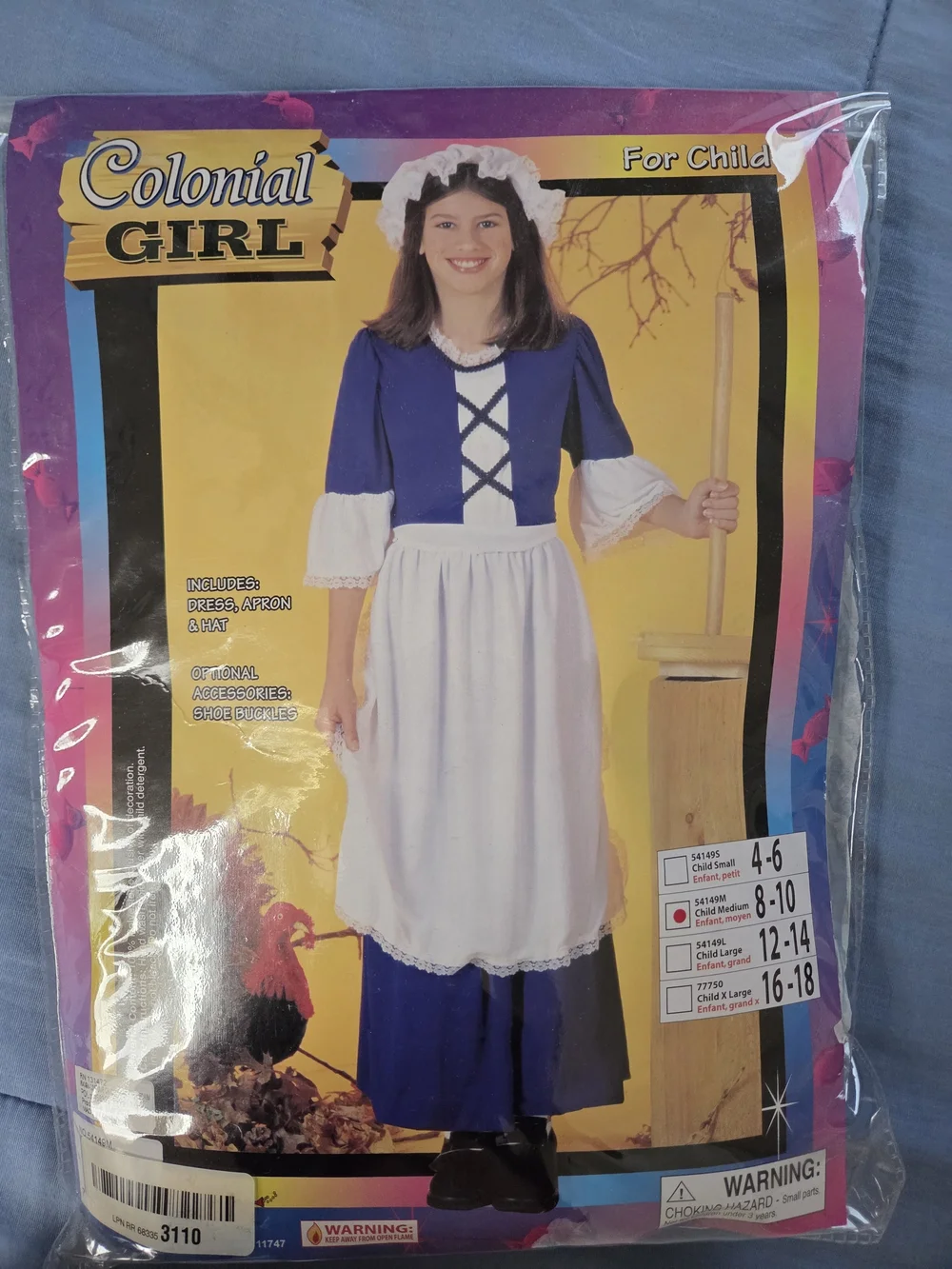 Costume for Kids - Blue and White